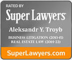 Super Lawyers - Aleksandr Y. Troyb